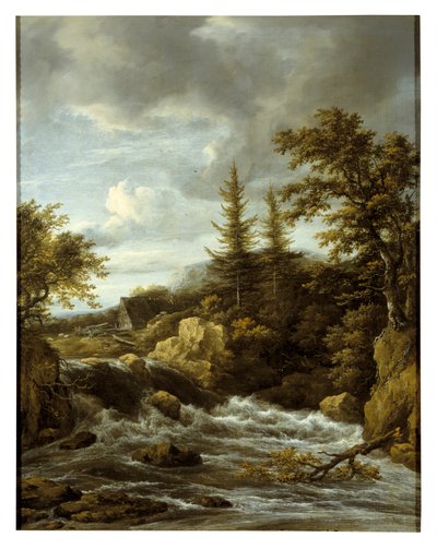 Cascata in Norvegia da Jacob van Ruisdael