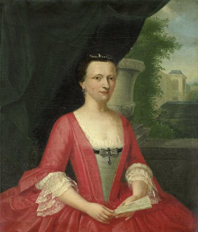 Jacoba Maria van Bueren detta van Regteren (1718-91), moglie di Johan Willem Parker da Jacob Jan Nachenius