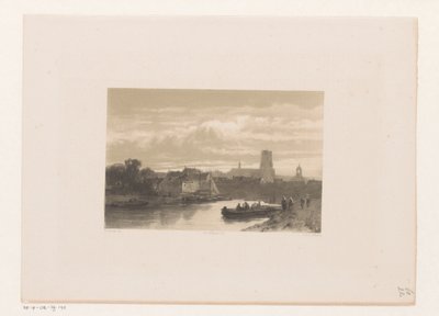 Veduta del porto e della diga da Jacob Jan van der Maaten