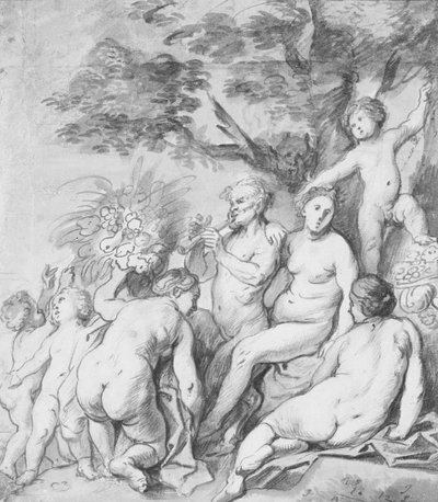 Allegoria della fertilità (recto) da Jacob Jordaens