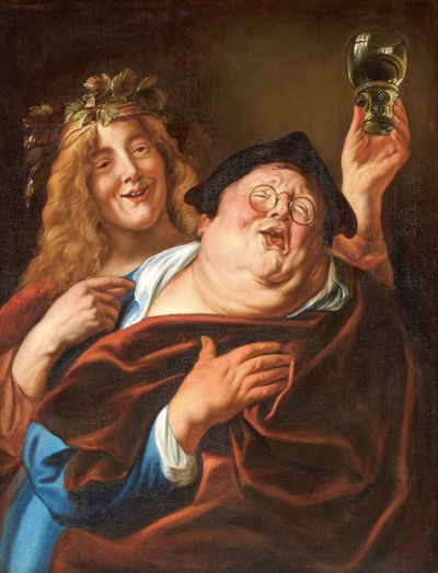 Bacco e un seguace, dopo il 1645 da Jacob Jordaens