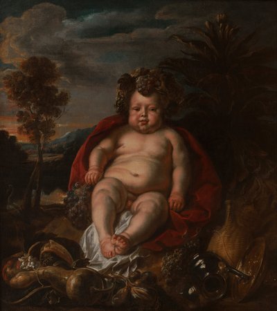 Bacco da bambino da Jacob Jordaens
