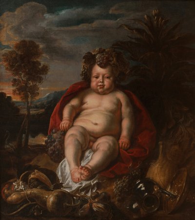 Bacco bambino da Jacob Jordaens