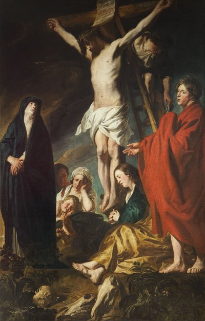 Cristo in croce da Jacob Jordaens
