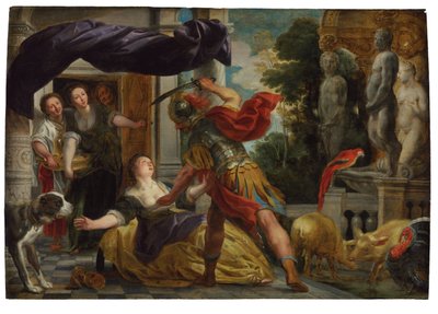 Circe e Ulisse da Jacob Jordaens