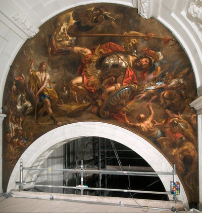 Davide e Golia da Jacob Jordaens