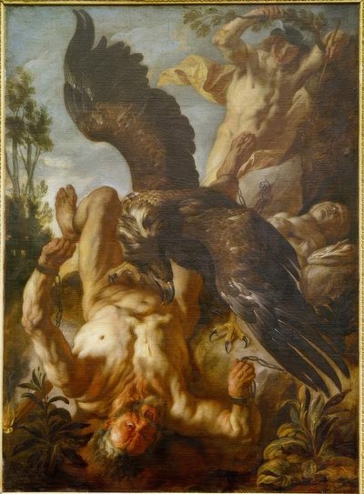 Il Prometeo incatenato da Jacob Jordaens