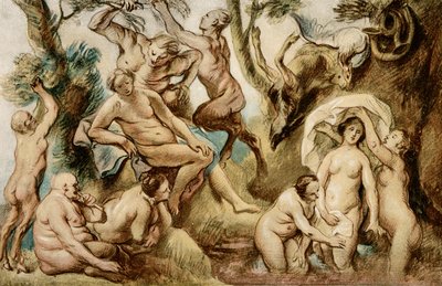 Diana al bagno da Jacob Jordaens