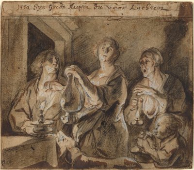 "Sono le Buone Candele che Illuminano la Strada" da Jacob Jordaens