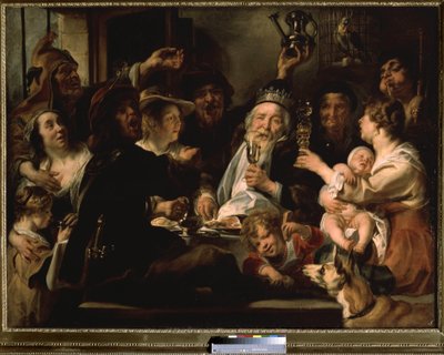 La festa dei re da Jacob Jordaens