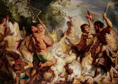 Lapiti e Centauri da Jacob Jordaens