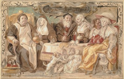 Simile a simile (Gelyck By Gelyck) da Jacob Jordaens