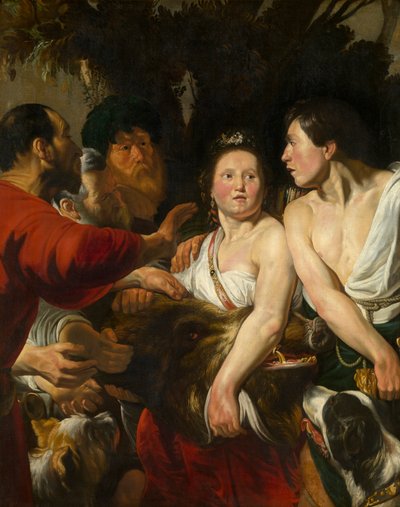 Meleagro e Atalanta da Jacob Jordaens