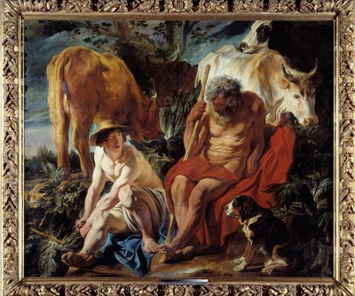 Mercurio e Argo da Jacob Jordaens