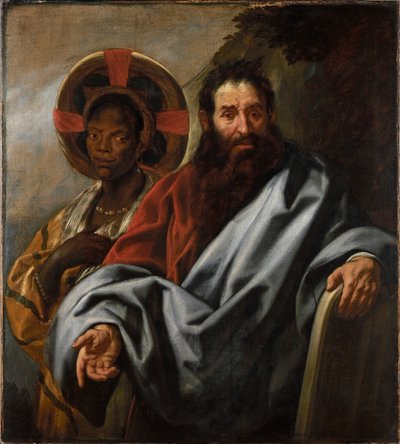 Mosè e sua moglie etiope Zippora, tra il 1645 e il 1649 da Jacob Jordaens