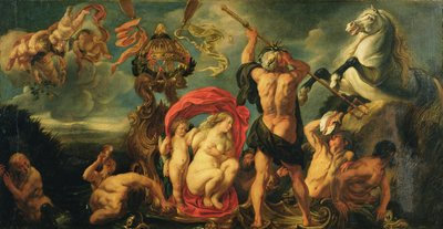 Nettuno crea il cavallo da Jacob Jordaens