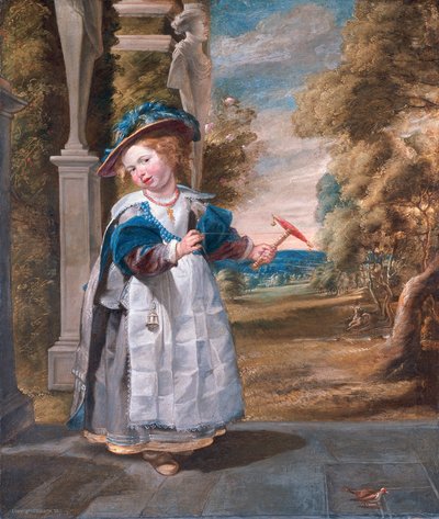 Ritratto di Anna Catharina Jordaens (1629-1676) da Jacob Jordaens
