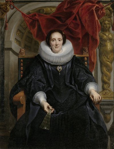 Ritratto di Catharina Behaghel, 1635 da Jacob Jordaens