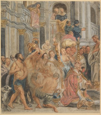 San Paolo a Listra da Jacob Jordaens