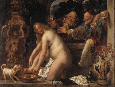 Susanna e i vecchioni da Jacob Jordaens