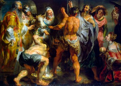 Gli apostoli Paolo e Barnaba a Listra da Jacob Jordaens