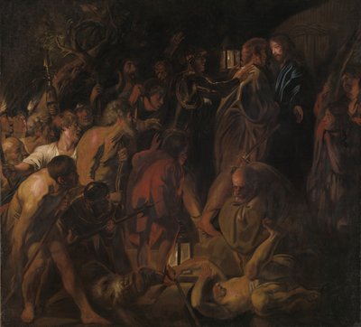 Il Tradimento di Cristo, fine 1650 da Jacob Jordaens