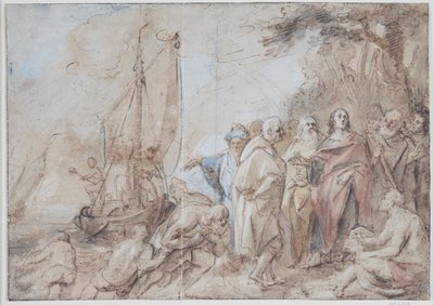 La chiamata di Pietro e Andrea da Jacob Jordaens