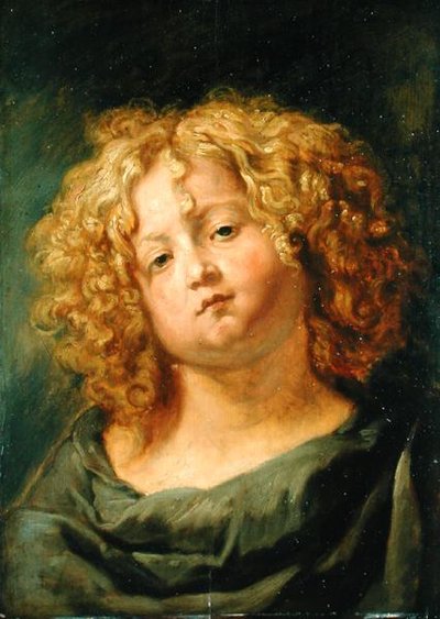 La ragazza dai capelli ricci da Jacob Jordaens
