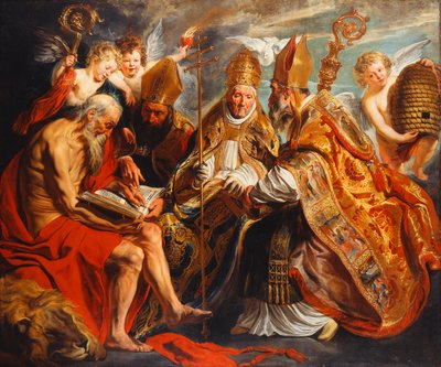 I Quattro Dottori della Chiesa da Jacob Jordaens
