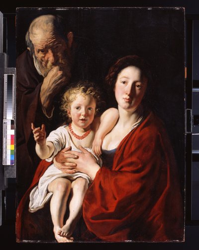 La Sacra Famiglia da Jacob Jordaens