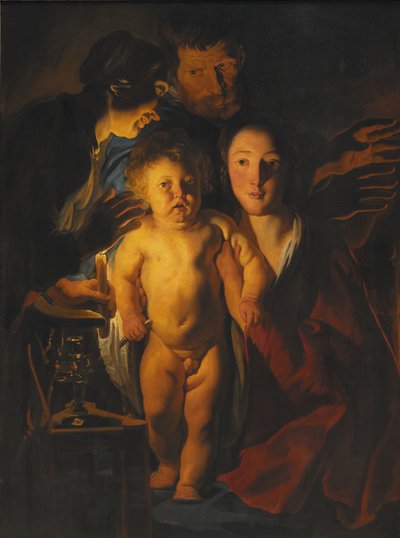 La Sacra Famiglia, c.1621-2 da Jacob Jordaens