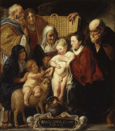 La Sacra Famiglia con Sant