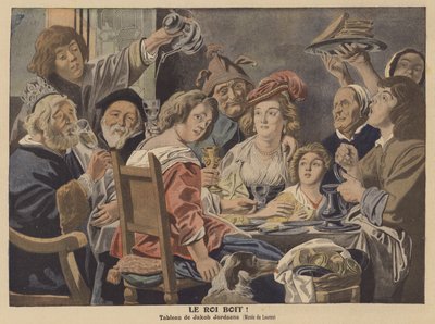 Il re beve da Jacob Jordaens