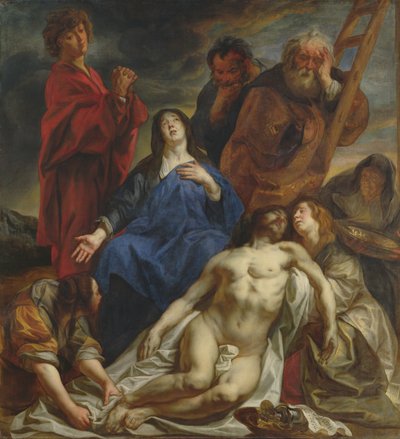 La lamentazione, c.1650 da Jacob Jordaens