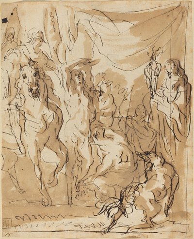 Il martirio di San Sebastiano da Jacob Jordaens