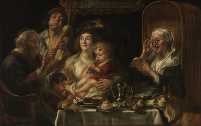 Gli anziani cantano, i giovani cinguettano da Jacob Jordaens