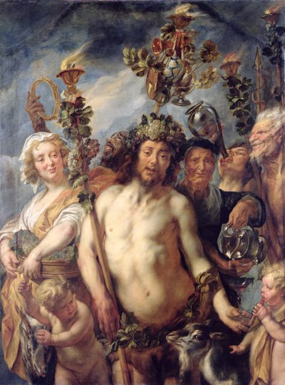 Il Trionfo di Bacco, c.1640-50 da Jacob Jordaens