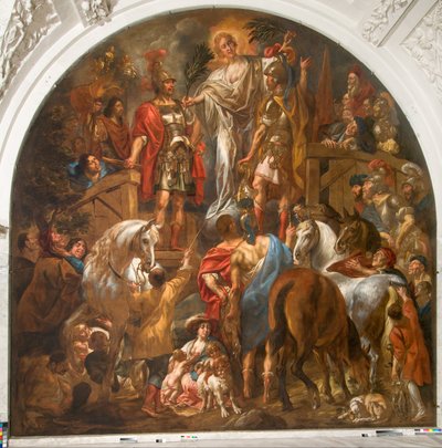 Pace tra i Romani e i Batavi da Jacob Jordaens the elder