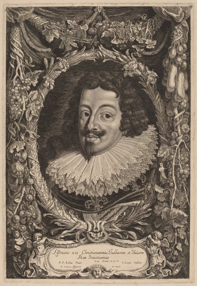 Luigi XIII, Re di Francia da Jacob Louis after Sir Peter Paul Rubens