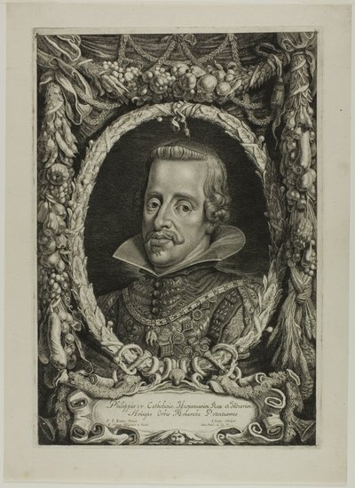 Filippo IV, re di Spagna, tavola 12 da Duces Burgundiae (Duchi di Borgogna) da Jacob Louys