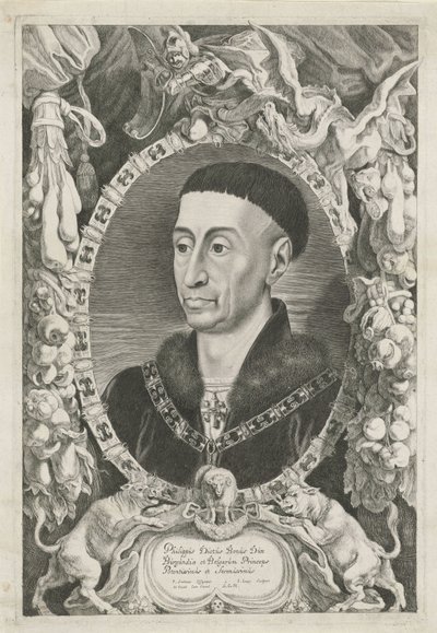 Ritratto di Filippo il Buono da Jacob Louys