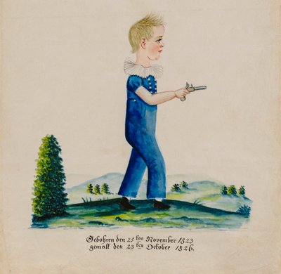 Ritratto di Edward Musser da Jacob Maentel