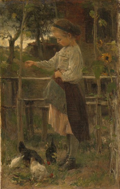 Dare da mangiare ai polli da Jacob Maris