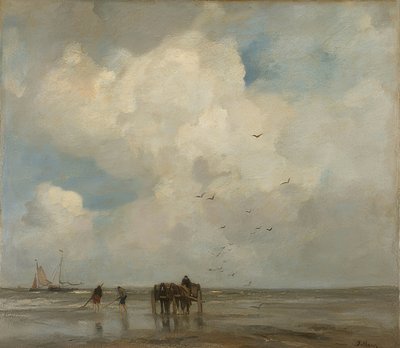 Pescatori di conchiglie da Jacob Henricus or Hendricus Maris