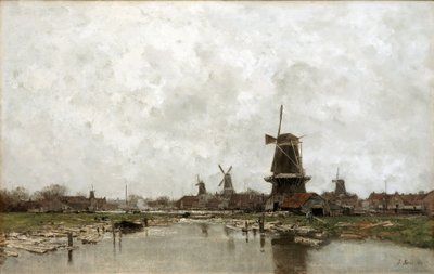 I cinque mulini a vento da Jacob Maris