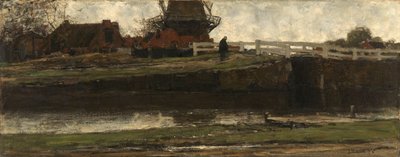 Il mulino a vento troncato da Jacob Maris