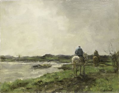 Sentiero lungo il canale da Jacob Maris