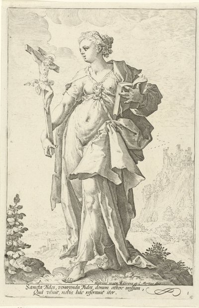 Fede da Jacob Matham (attributed to)