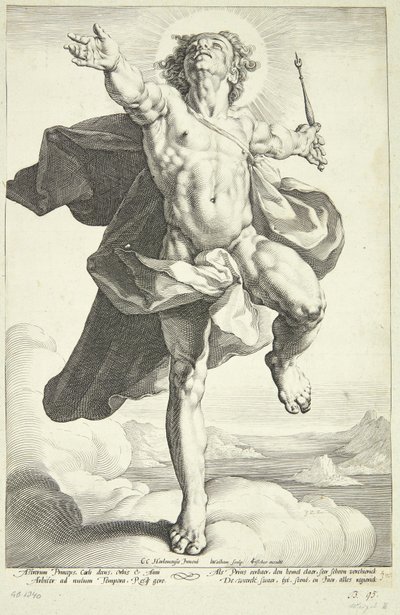 Apollo come Sole da Jacob Matham