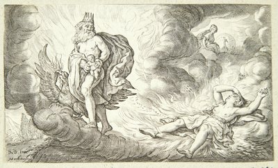La nascita di Bacco da Jacob Matham